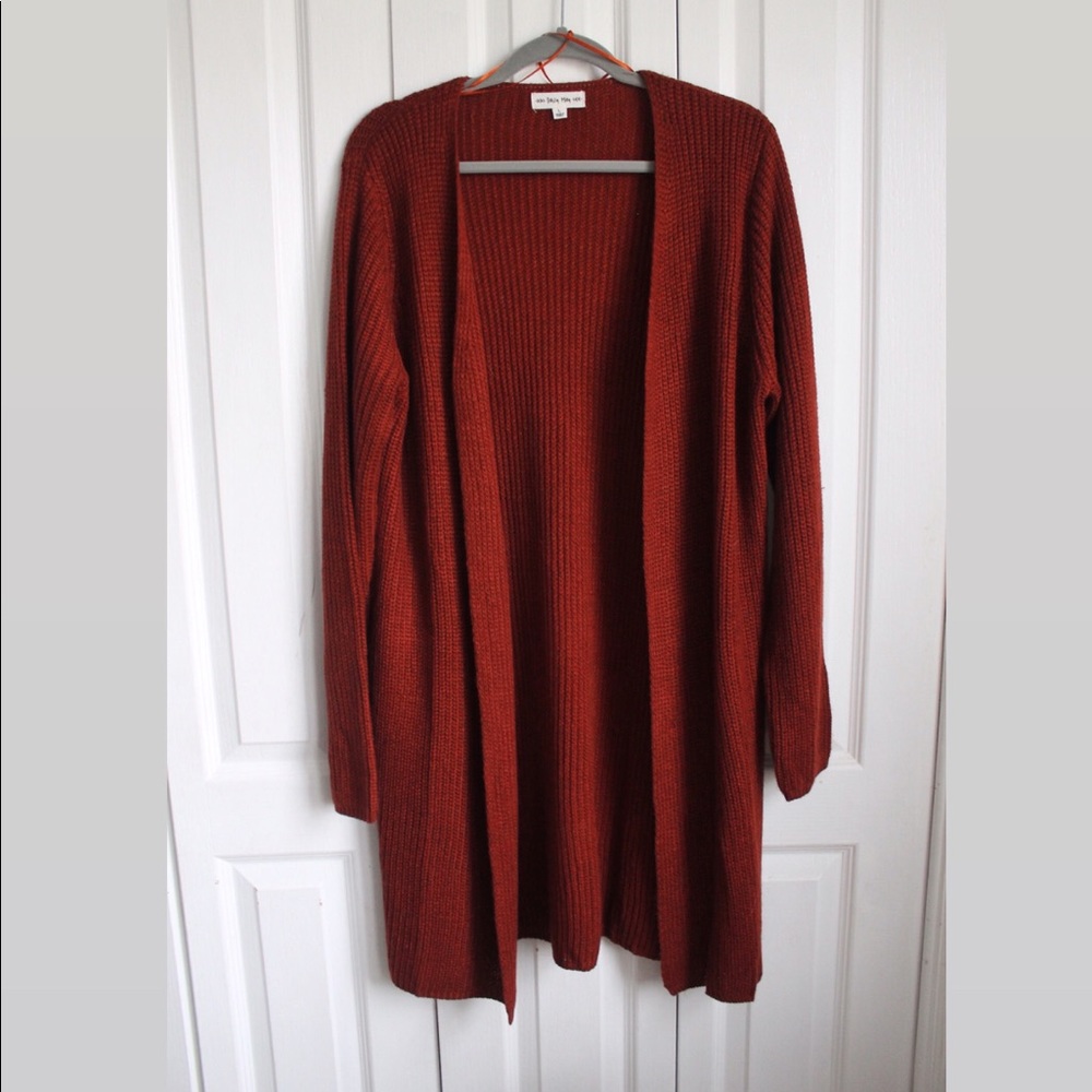 2 long sleeve cardigans